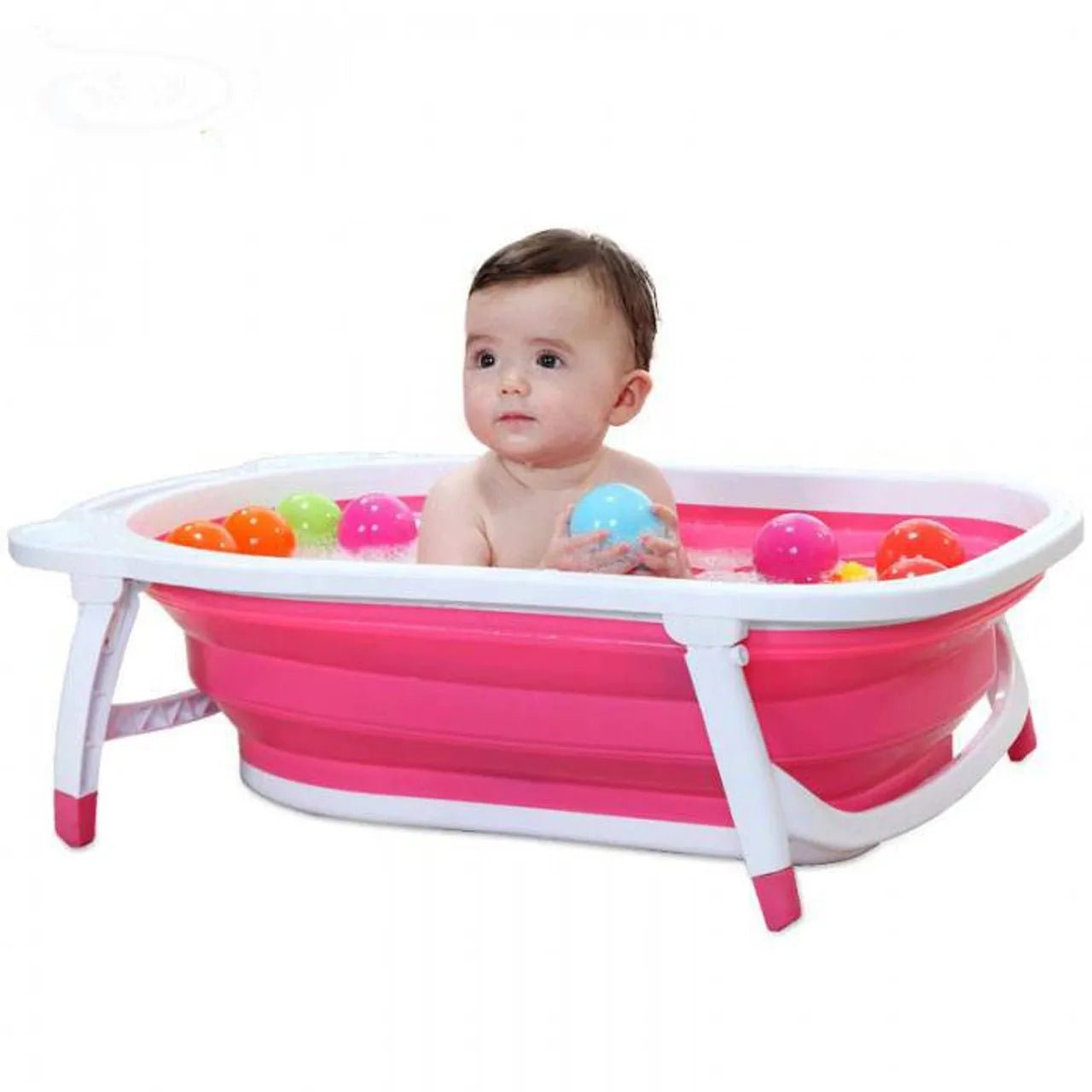 Foldable Baby Bathtub حَوْضُ اسْتِحْمَامِ الأَطْفَالِ القَابِلُ لِلْطَيِّ ©