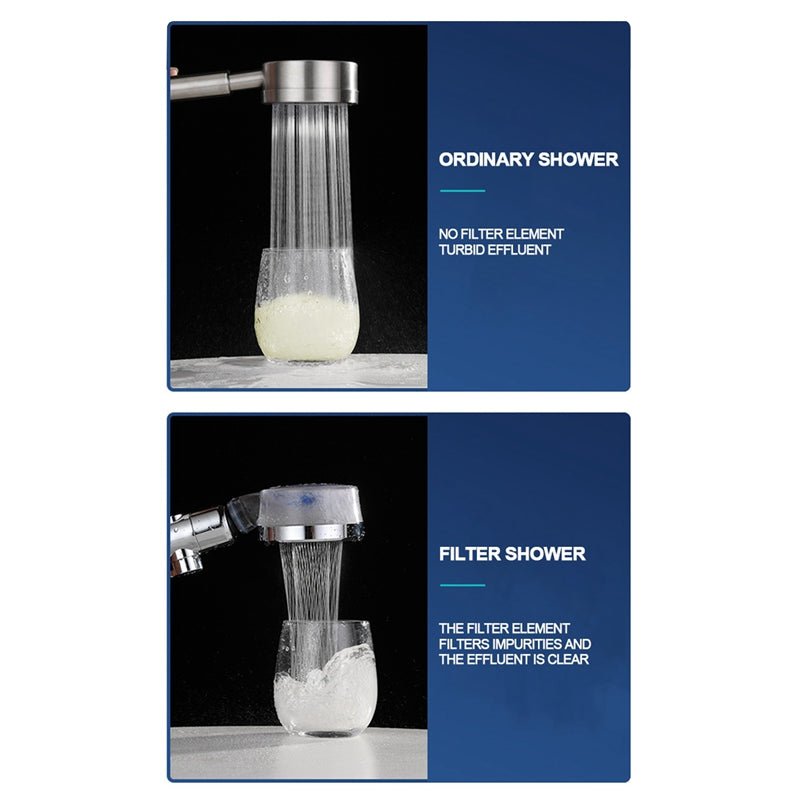 High Pressure Turbo Shower Head رَأْسُ دُشٍّ تَرْبِينِيٌّ بِضَغْطٍ عَالٍ