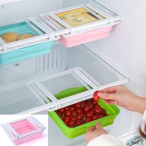 Refrigerator Storage Box صُنْدُوقُ تَخْزِينِ الثَّلَّاجَةِ