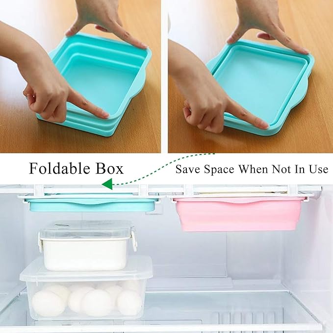 Refrigerator Storage Box صُنْدُوقُ تَخْزِينِ الثَّلَّاجَةِ